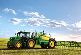 El innovador sistema PowrSpray de John Deere está disponible para los pulverizadores autopropulsados.