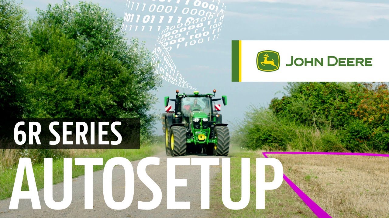 AutoSetup de los tractores de la serie 6R