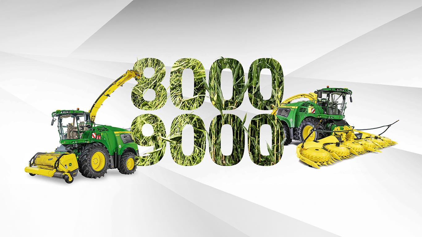 Principales razones para elegir una picadora de forraje John Deere