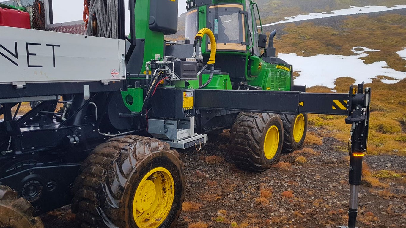 Estabilizador y John Deere 1510G