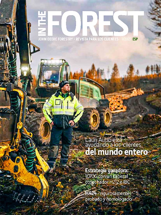 In The Forest 1/2021 customer magazine's cover