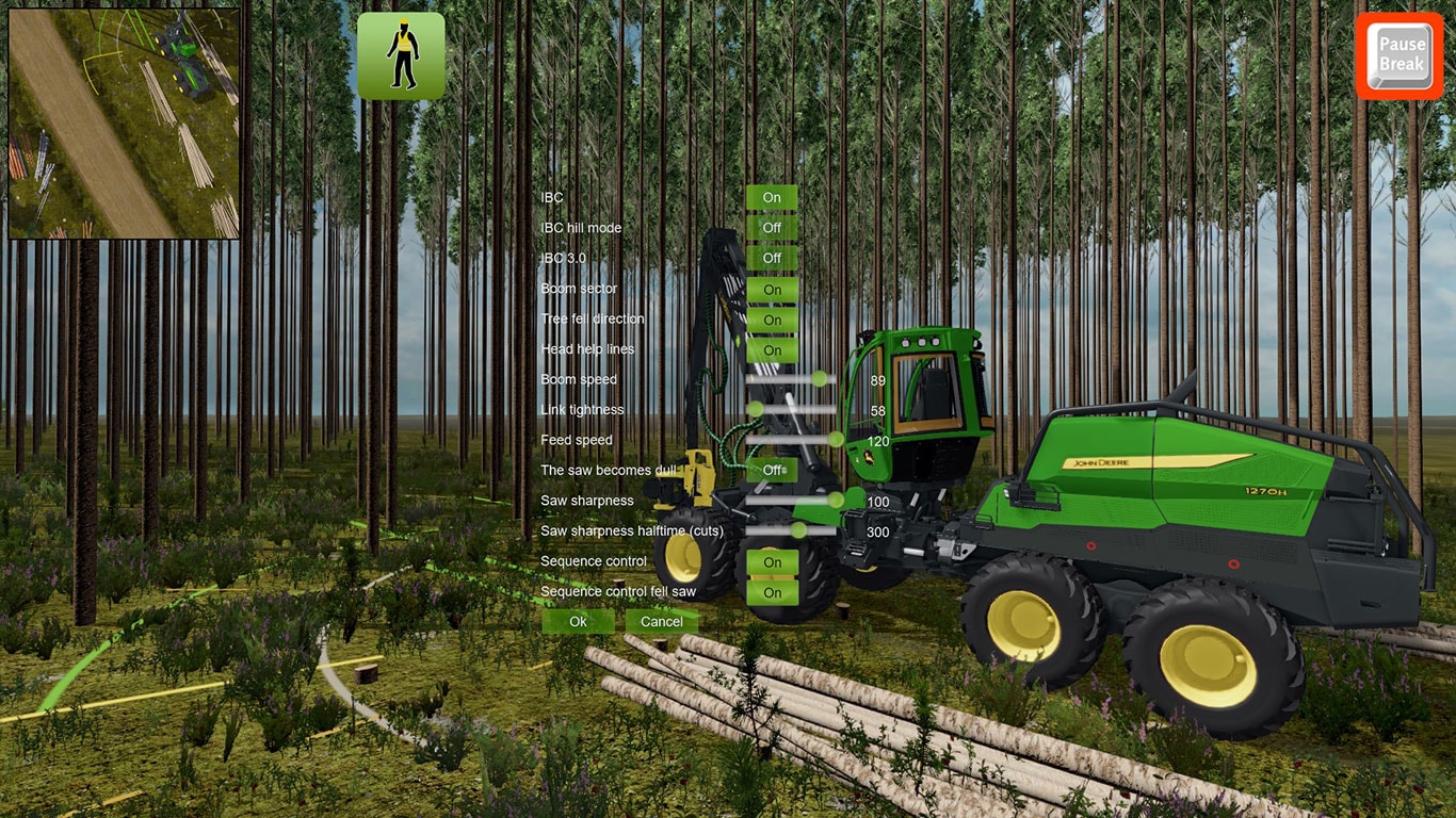 TimberSkills-Simulador