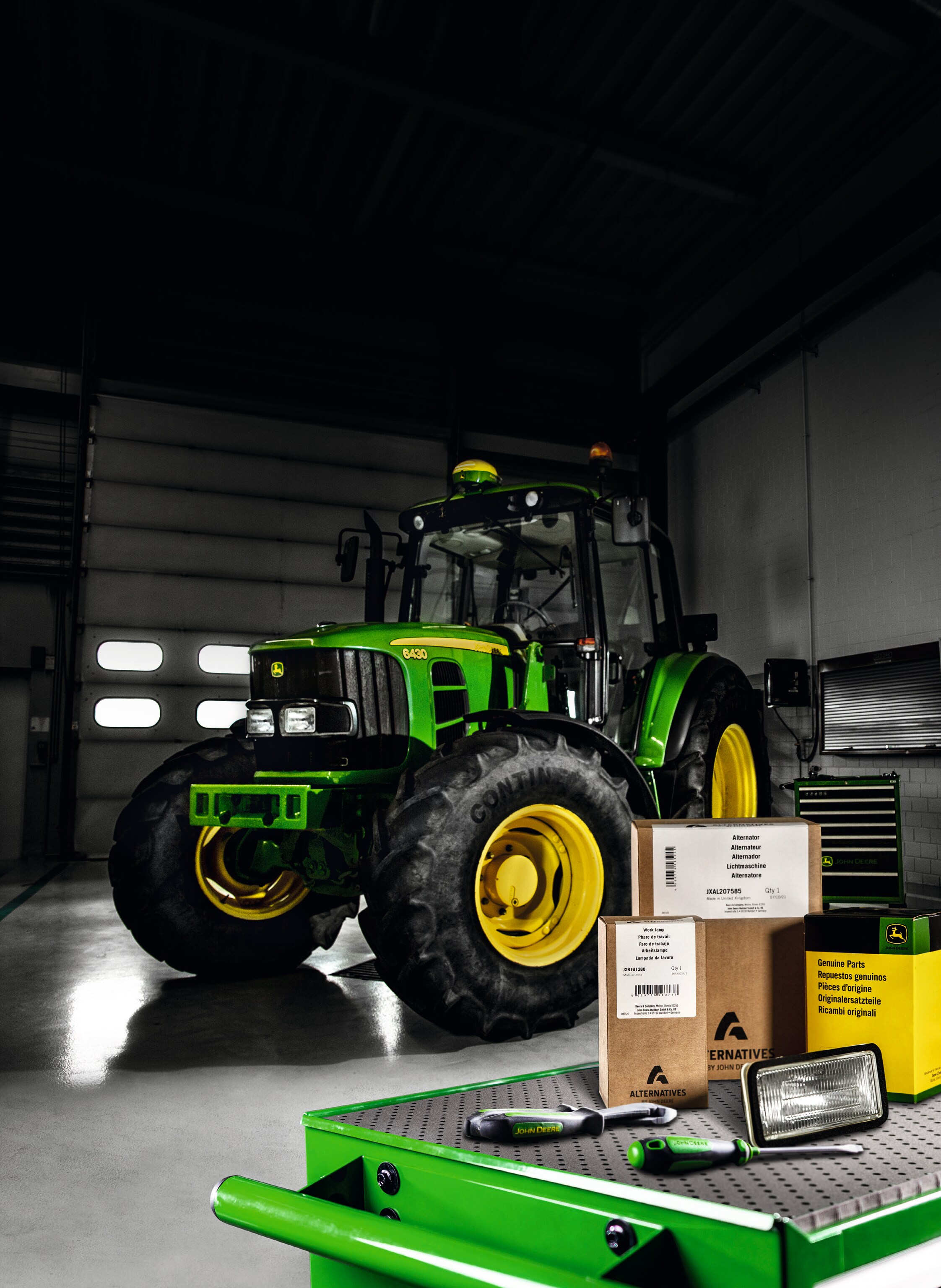 John Deere alarga la vida de las máquinas antiguas