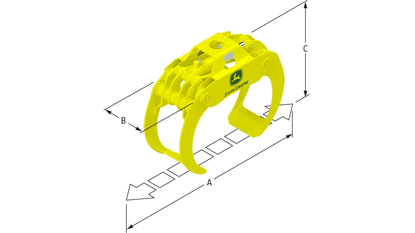 Grapa SG estándar John Deere