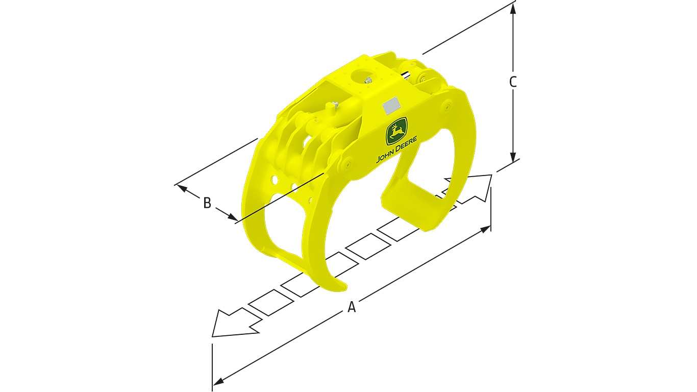 Grapa SG modelo RS John Deere