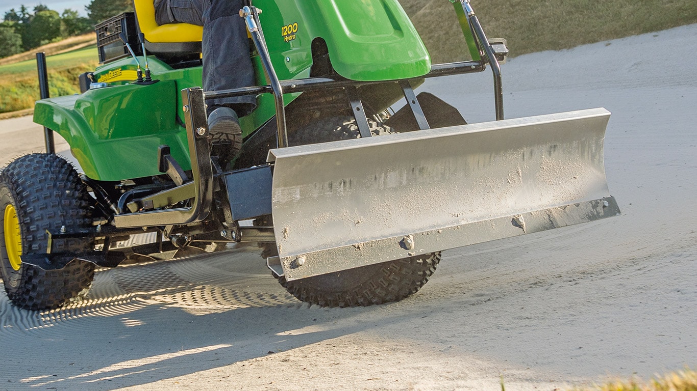 Rastrilladores de búnkeres, campo, accesorios, campo de golf, hoja niveladora de aluminio de 60 in