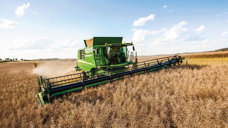 Cosechadoras John Deere. 3 campañas 0%TIN 0,76% TAE