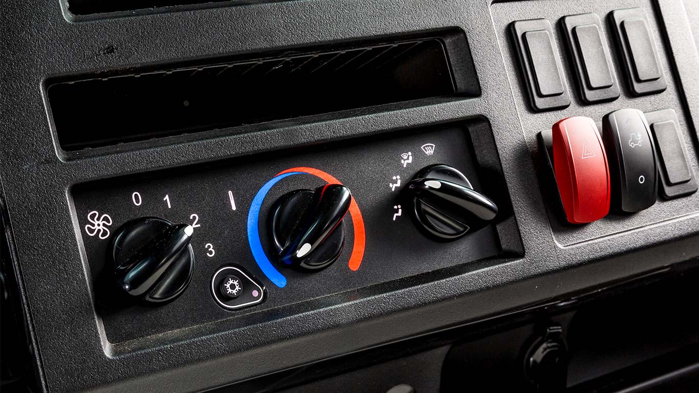 Potente sistema de calefacción, ventilación y aire acondicionado (opcional)
