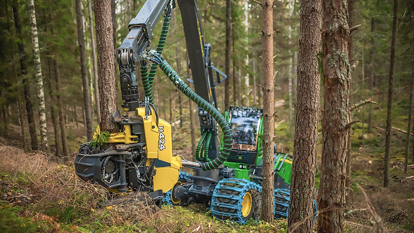 Cabezal de procesadora H225E John Deere