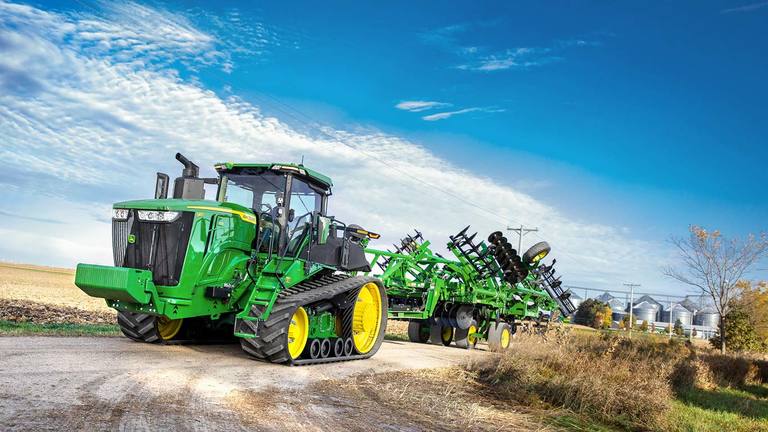 Tractor de la serie 9 l John Deere