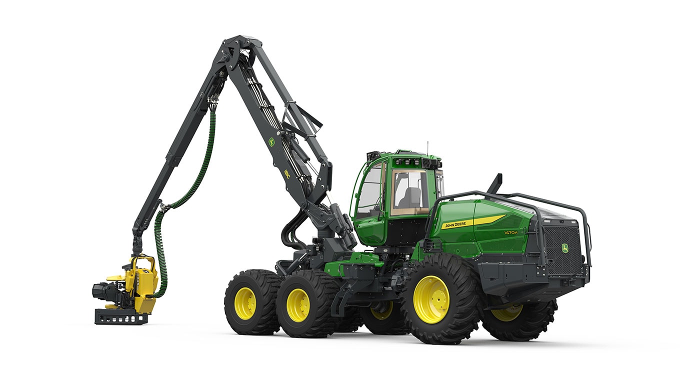 Procesadora de ruedas John Deere 1470H